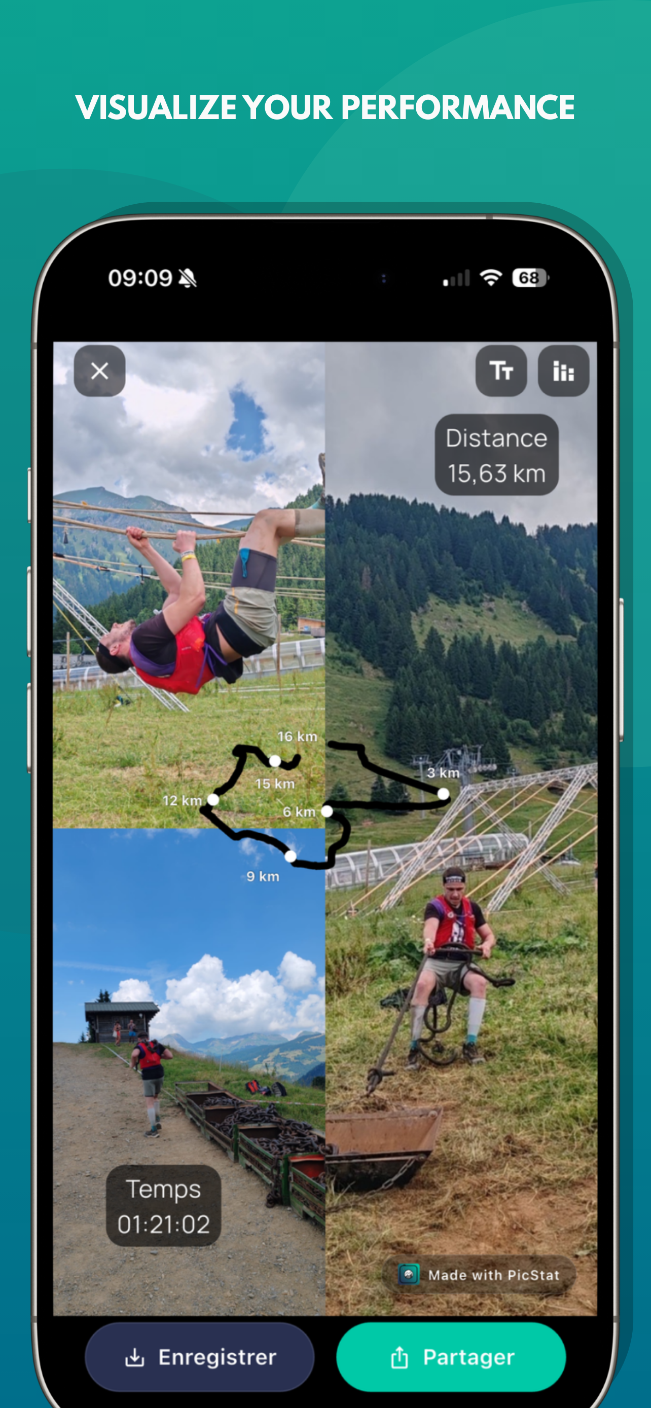 PicStat App Interface